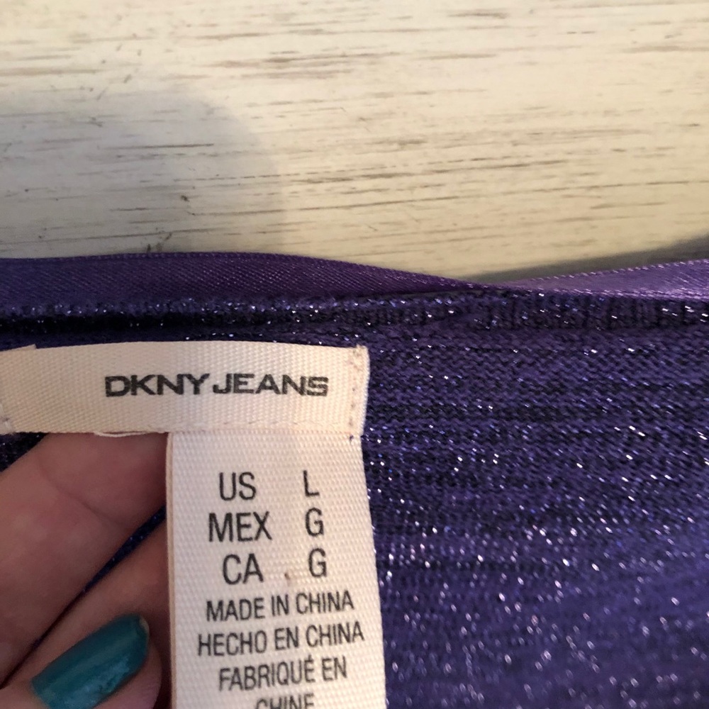 💜DKNY Shimmery Sweater!! - Picture 3 of 11
